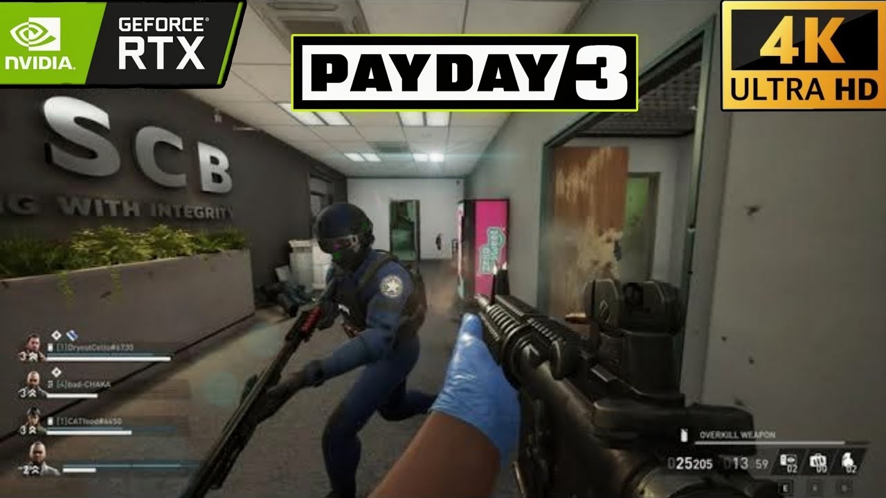 PAYDAY 3 is surprisingly good | First Ever Match | 4K 60FPS ultra Graphics Gameplay