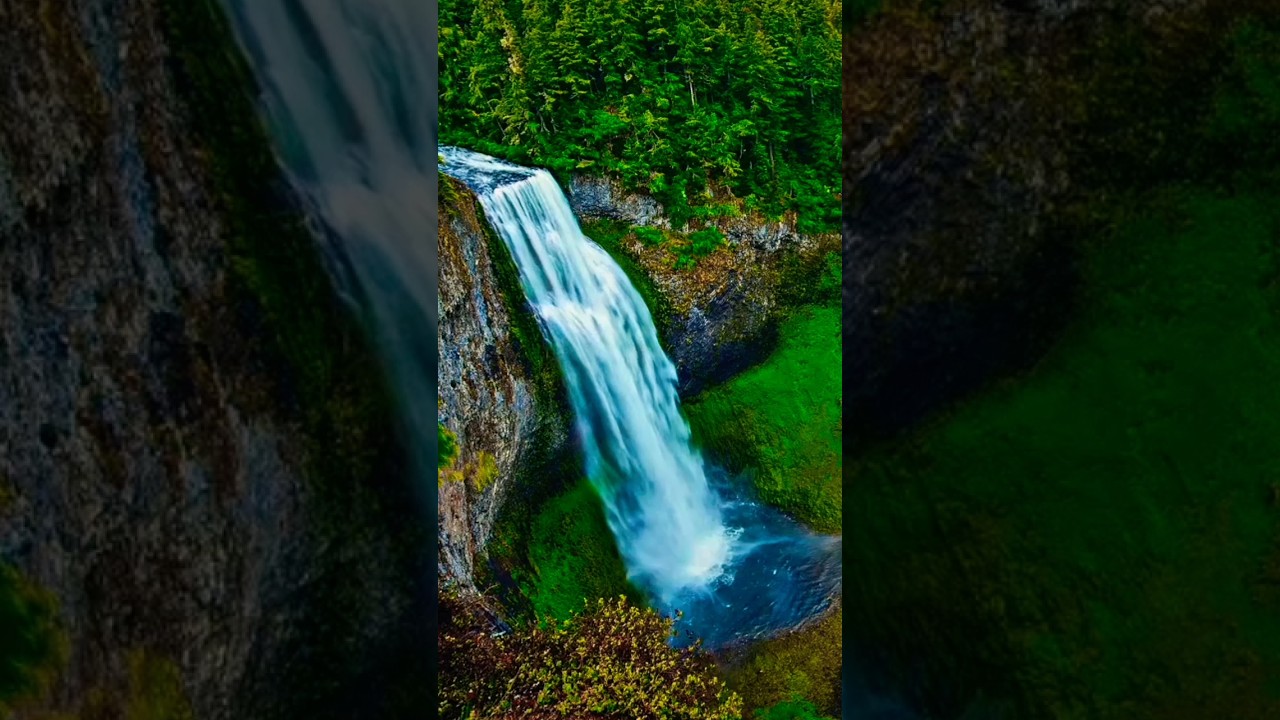 Waterfall Sound Effect/Relaxing Waterfall Sounds #shorts #relaxing #youtubeshorts