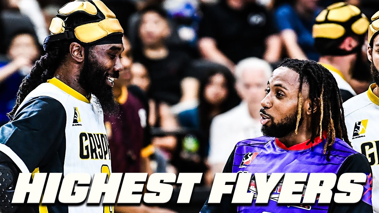 HIGH FLYERS FACE OFF - SlamBall GAME: Gryphs vs. Slashers