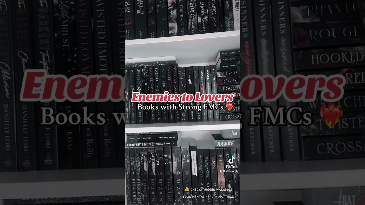 Enemies To Lovers Books with Strong FMCs #darkromance #enemiestolovers #mafiaromancebooks #books