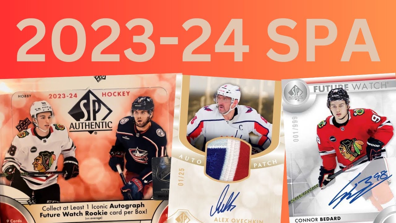 THIS NEEDS TO BE ADDRESSED!! | 2023-24 SP Authentic Hockey Hobby Box Opening