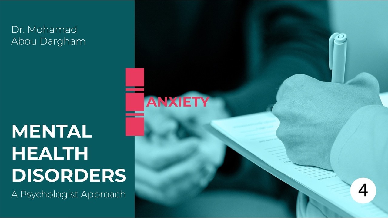 ANXIETY: A Psychiatrist's Approach