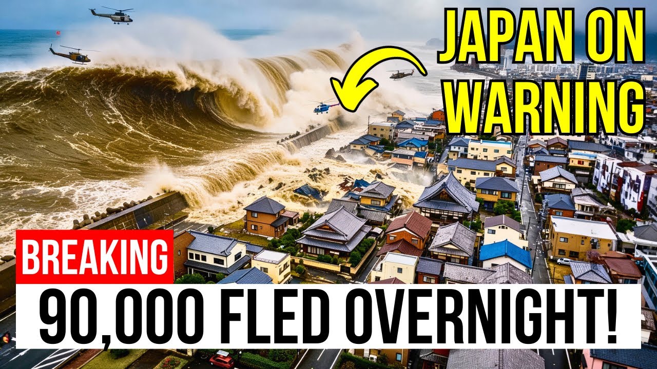Japan's Megaquake Advisory Just Changed Everything — 90,000 Fled in One Night