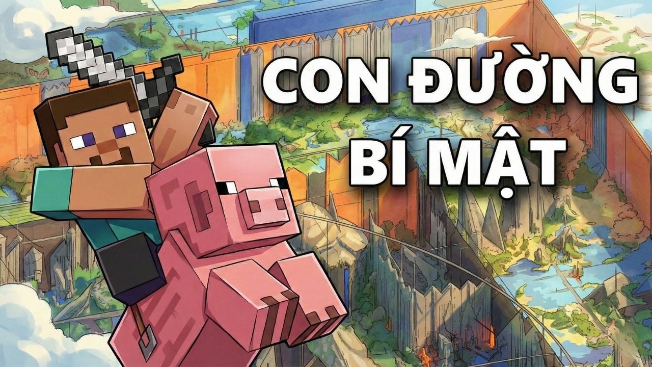 Tóm tắt: Tôi khám phá con đường bí mật trong server 2B2T Minecraft!!