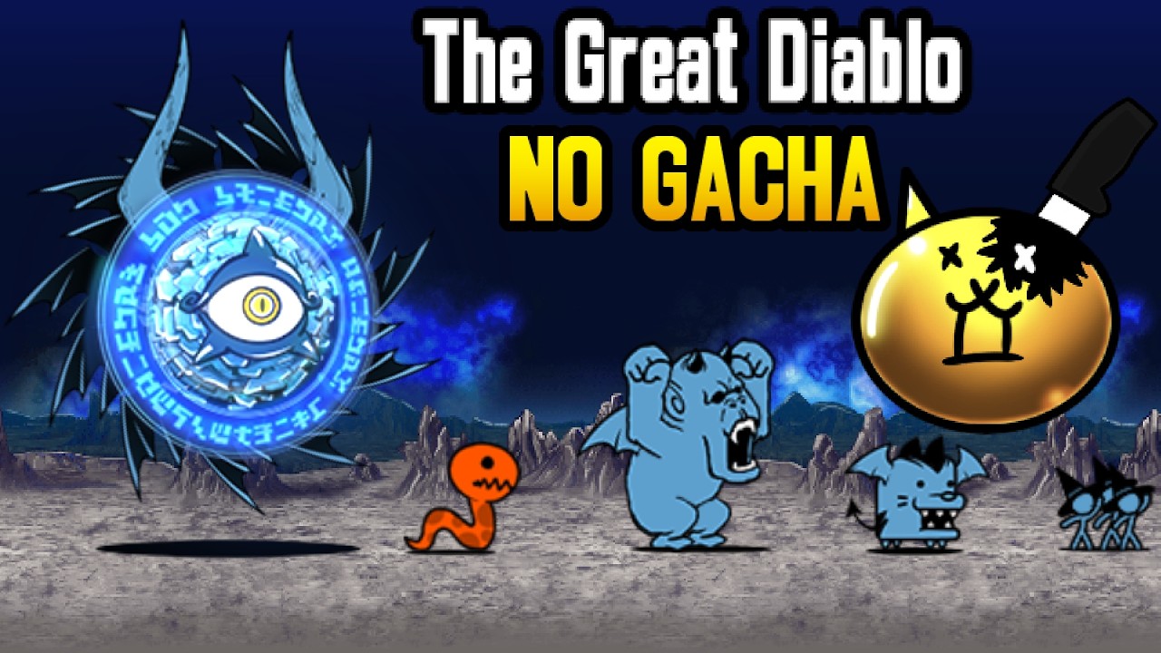 The Battle Cats: The Great Diablo, Wrath of Hell NO GACHA