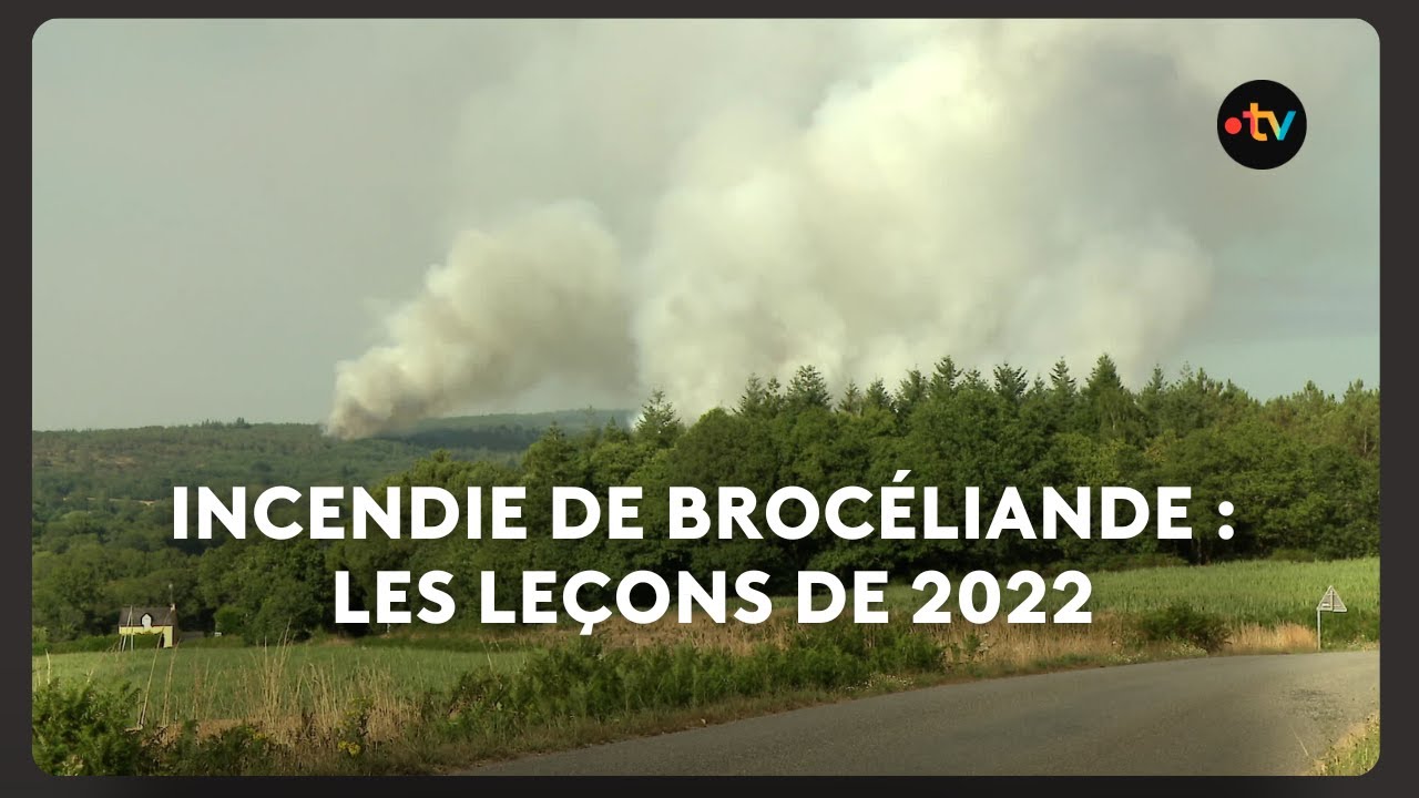 Incendie de Brocéliande : les leçons de 2022