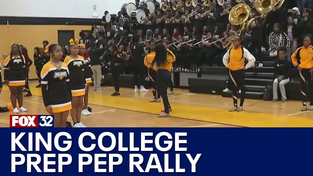 The Jaguars of King College Prep bring the energy to Orange Friday