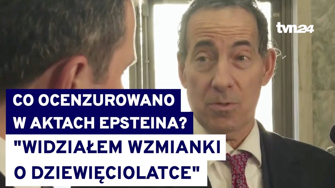 Kongresmeni zszokowani treścią nieocenzurowanych akt Epsteina. Jego wsp&oacute;lniczka odmawia zeznań