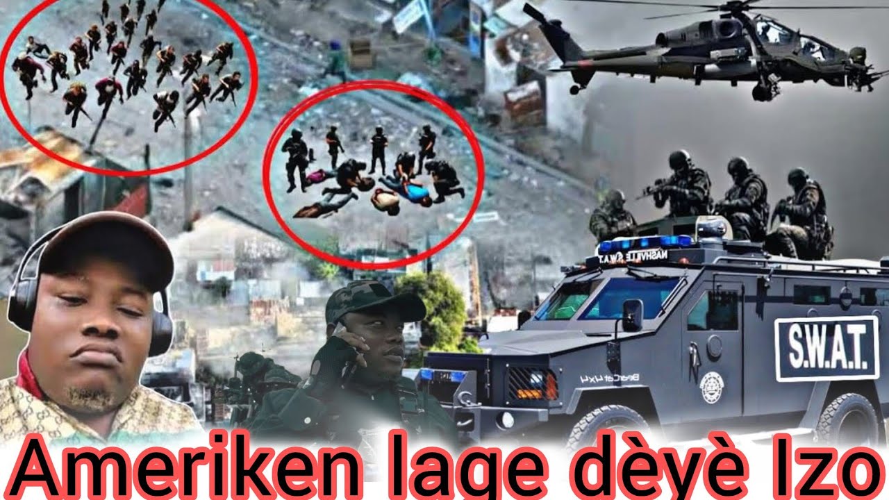 Ameriken lage lame,Dwon, Elikoptè pou pran Izo Vilaj. Towo pap ka sove fwa sa .
