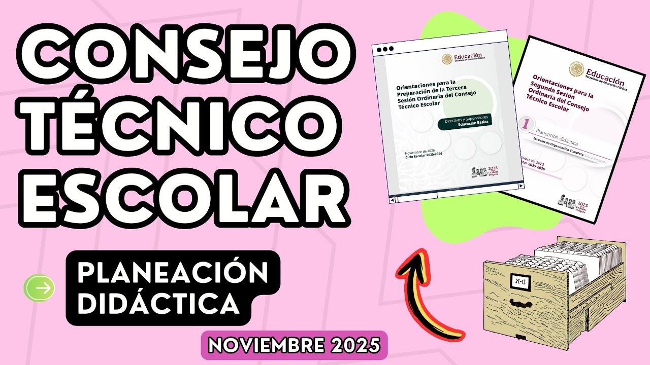 TERCERA SESIÓN ORDINARIA DEL CONSEJO TÉCNICO ESCOLAR 2025 - 2026 NOVIEMBRE