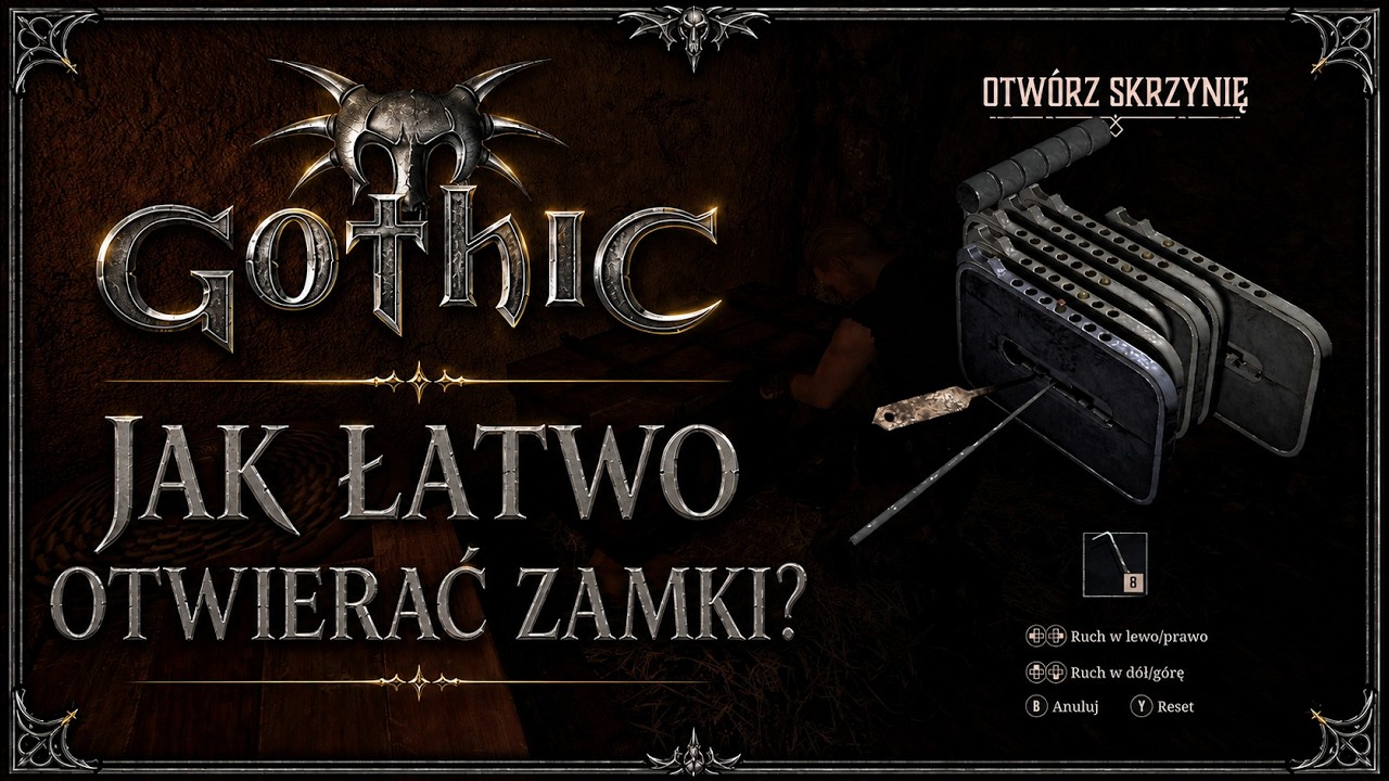 Gothic Remake - How to pick locks easily?