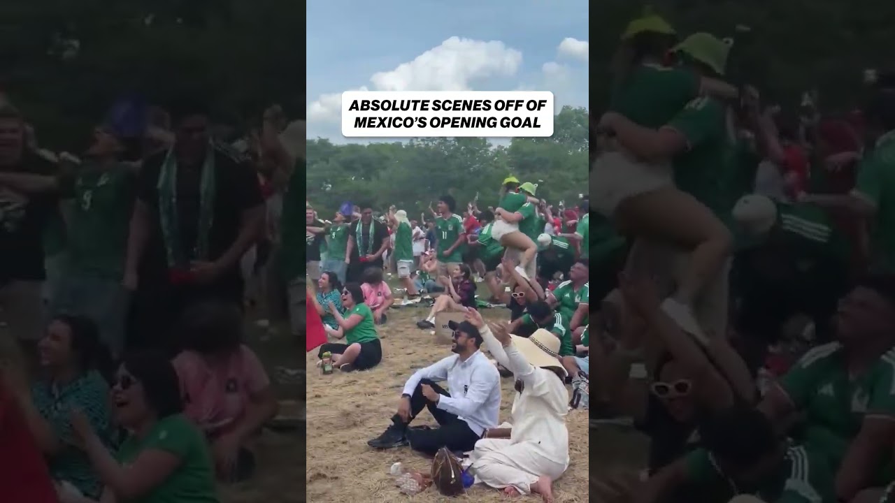 Philadelphia's reaction to Mexico opening the scoresheet