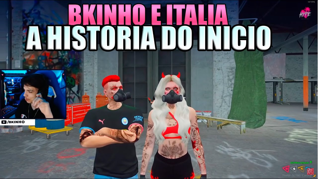 BKINHO E ITÁLIA A HISTORIA DESDE O INICIO