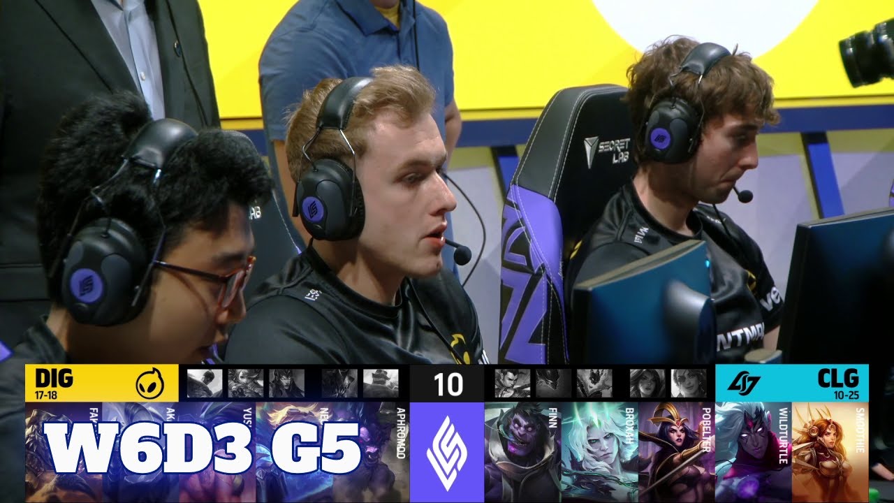 Dignitas vs CLG | Week 6 Day 3 S11 LCS Summer 2021 | DIG vs CLG W6D3 Full Game