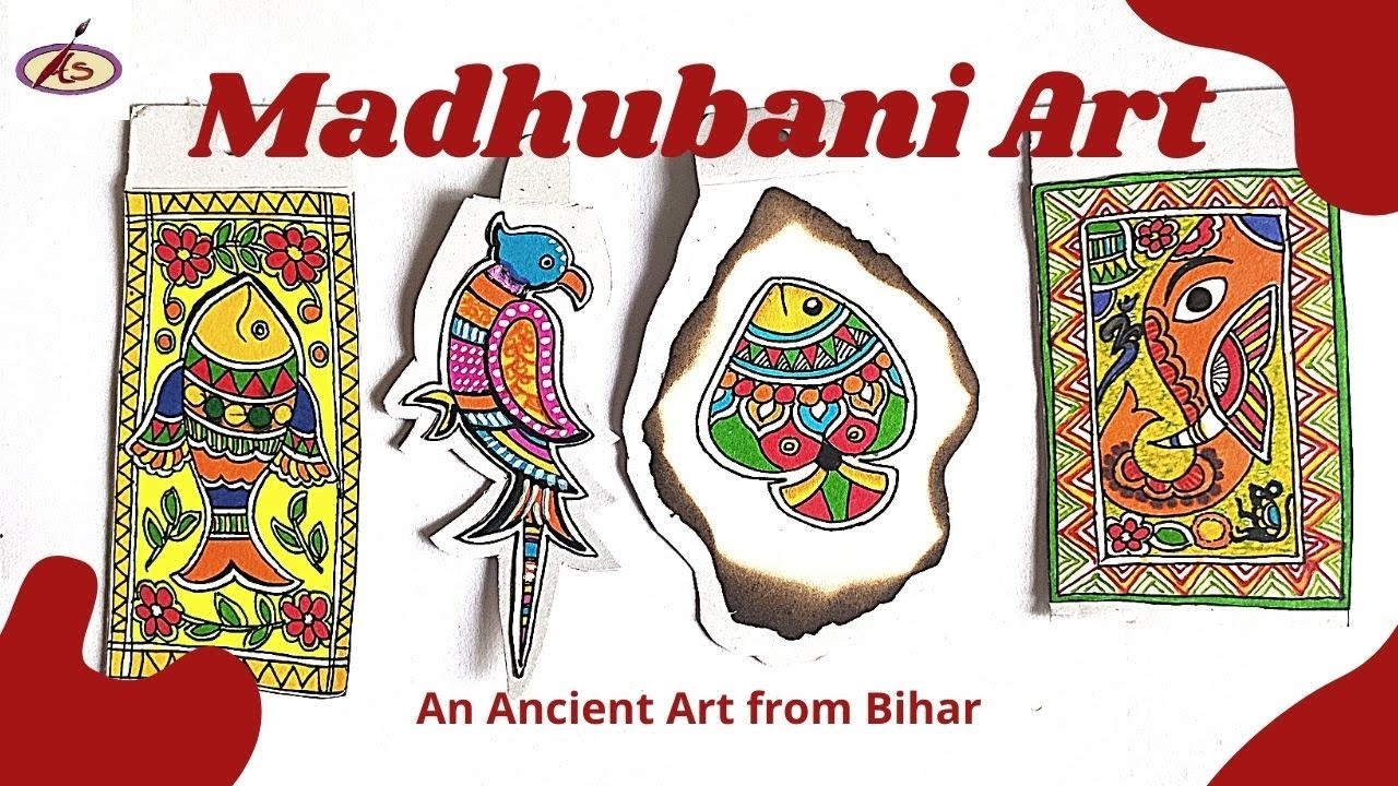 Madhubani Art | A Tribal Art from Bihar | Indian Folk Art | Traditional Art of India