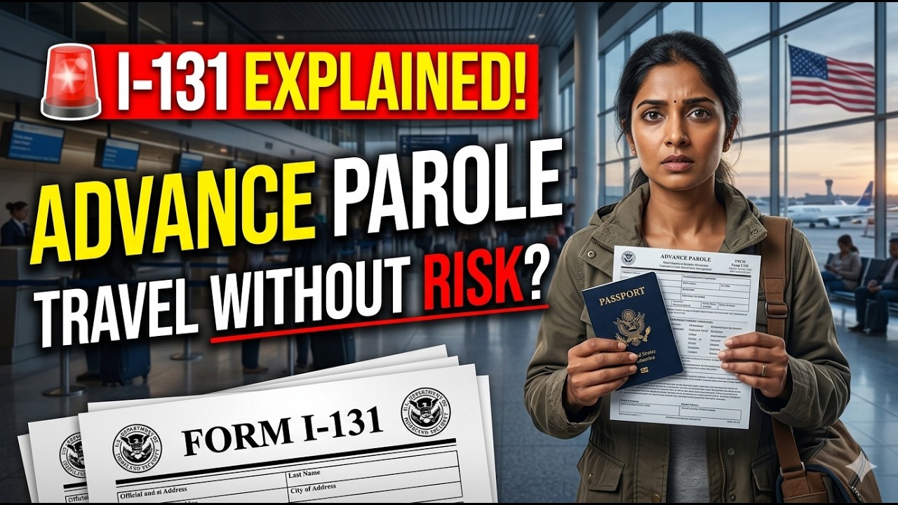 I-131 Explained: Travel Documents, Advance Parole & Reentry Permits Guide