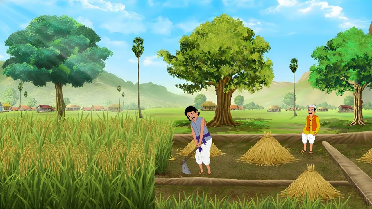 गरीब किसान का चतुर बेटा l Chatur beta l moral stories l hindi kahani l new cartoon video l stories l