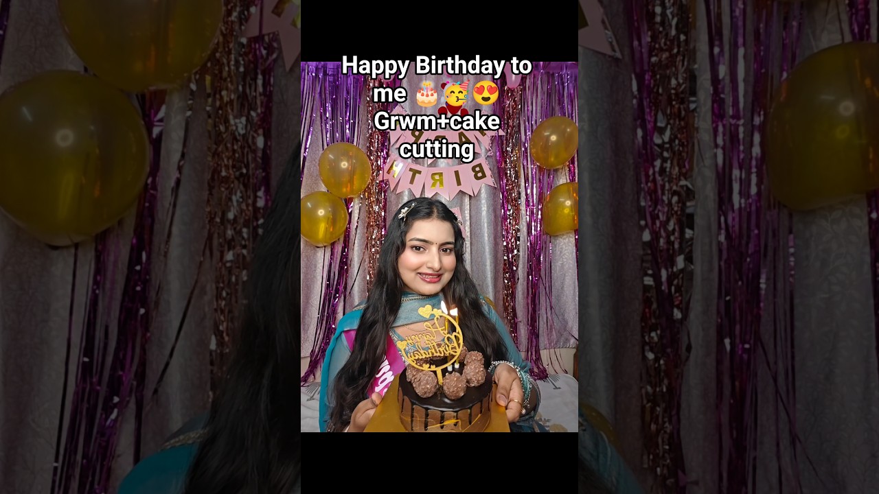B'day grwm wala mini vlog🎂🥳😍 Happy B'day to me☺️