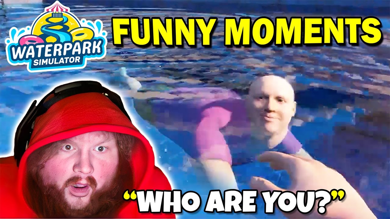 CaseOh's FUNNIEST Moments in Waterpark Simulator #4