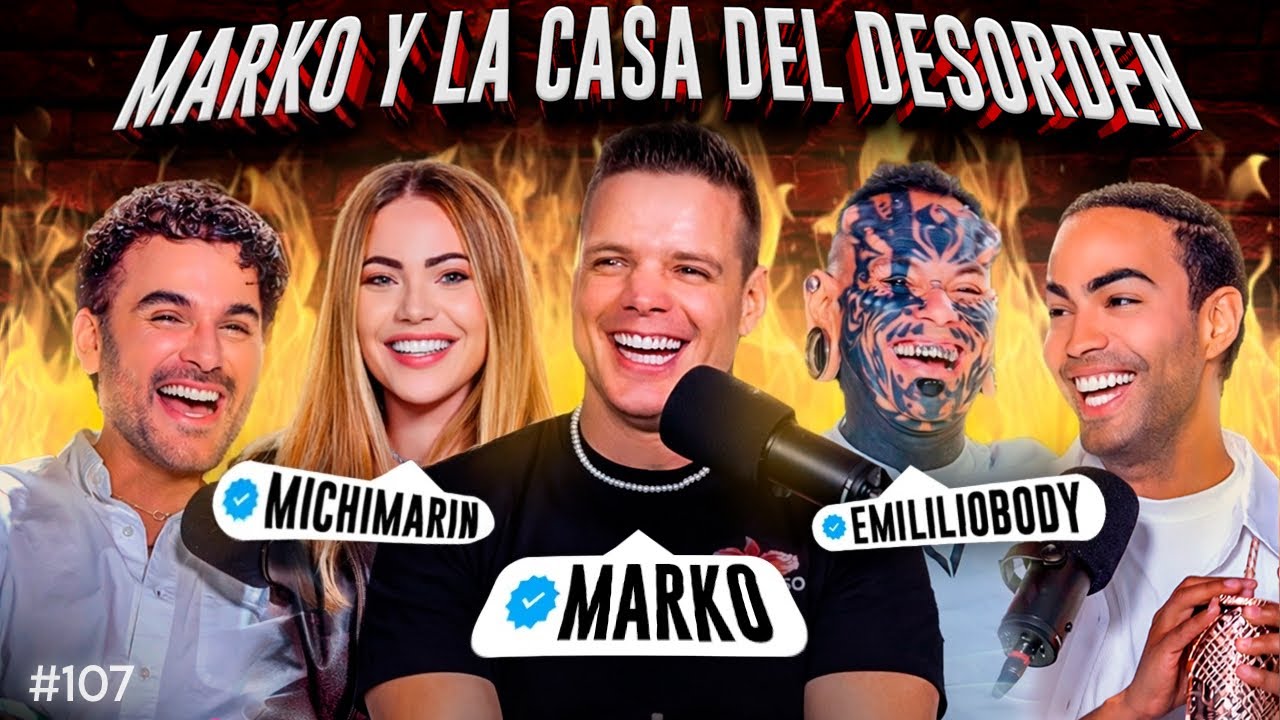 Marko TIENE MIEDO De EL DESORDEN - Stop Pocast ft @PollitoTropical Cap 106 