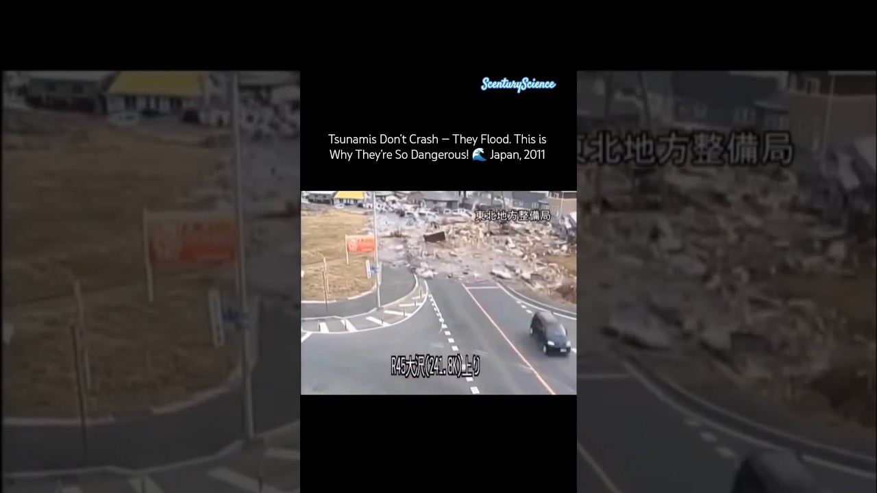 The Science Of Tsunamis: How They Move Inland | Japan 2011 #science #Tsunami&nbsp;#Japan