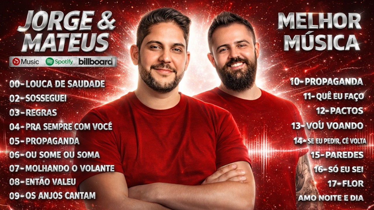 Jorge & Mateus As Melhores 2026  Top Sertanejo 2026   As Mais Tocadas do Jorge e Mateus 2026