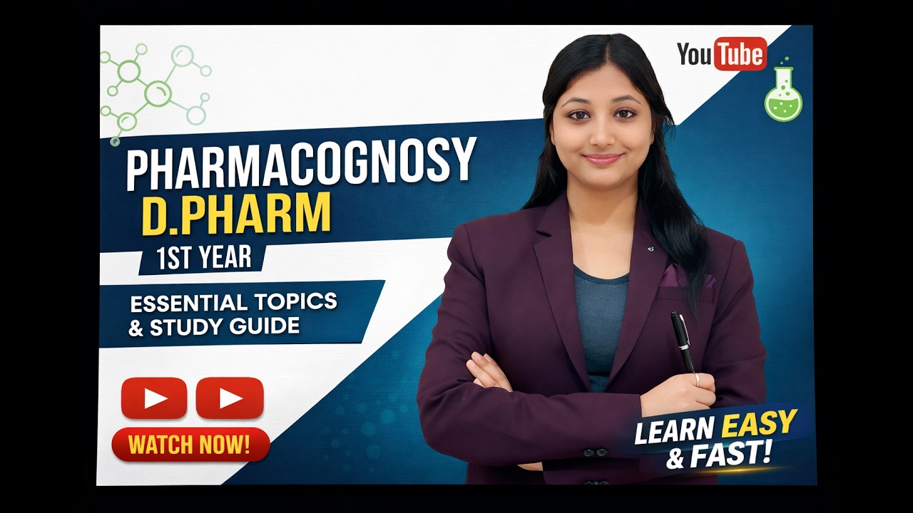 Lecture 79| Papain  | D.Pharm 1st Year | By Khushboo Mam