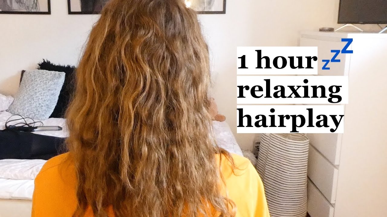 ASMR Haircut, Hair Straightening & Hair Brushing (no talking)