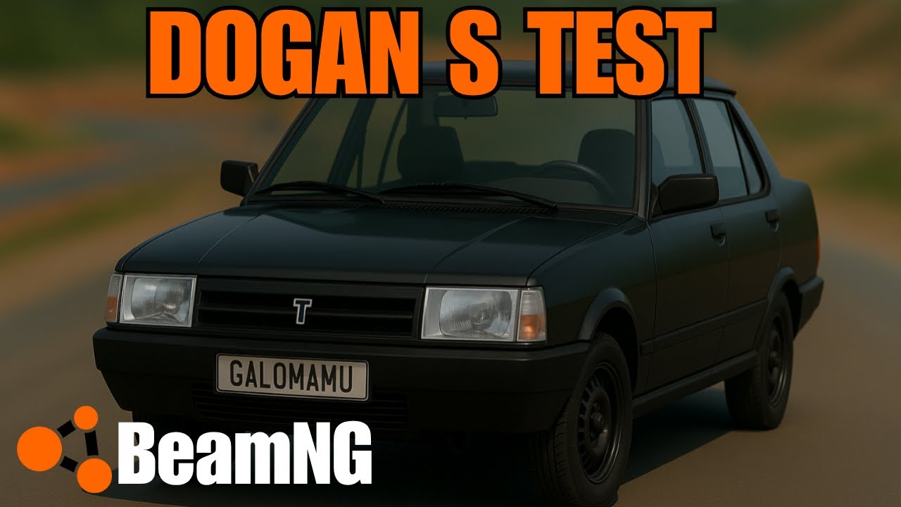 Doğan S Test BeamNG – Crash, Damage & Suspension Test!