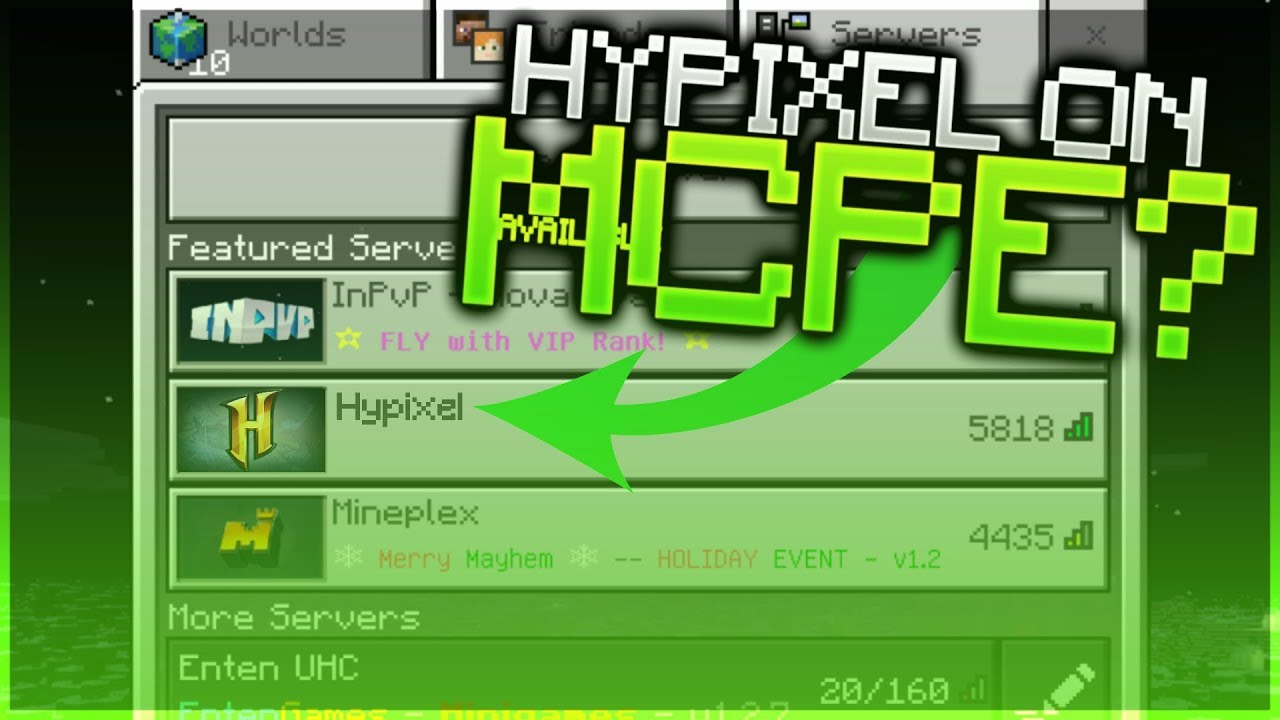 HYPIXEL IN MCPE? - Minecraft PE