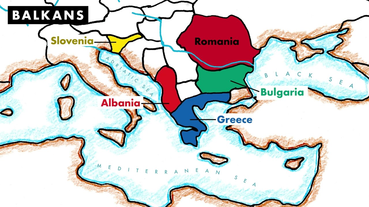 CC Cycle 2 Week 16 Geography: Balkans (Song and Map)
