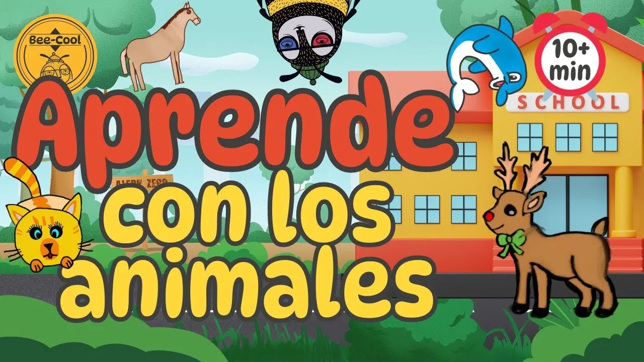 Aprende con Animales - Animaci&oacute;n para ni&ntilde;os - Videos Educativos