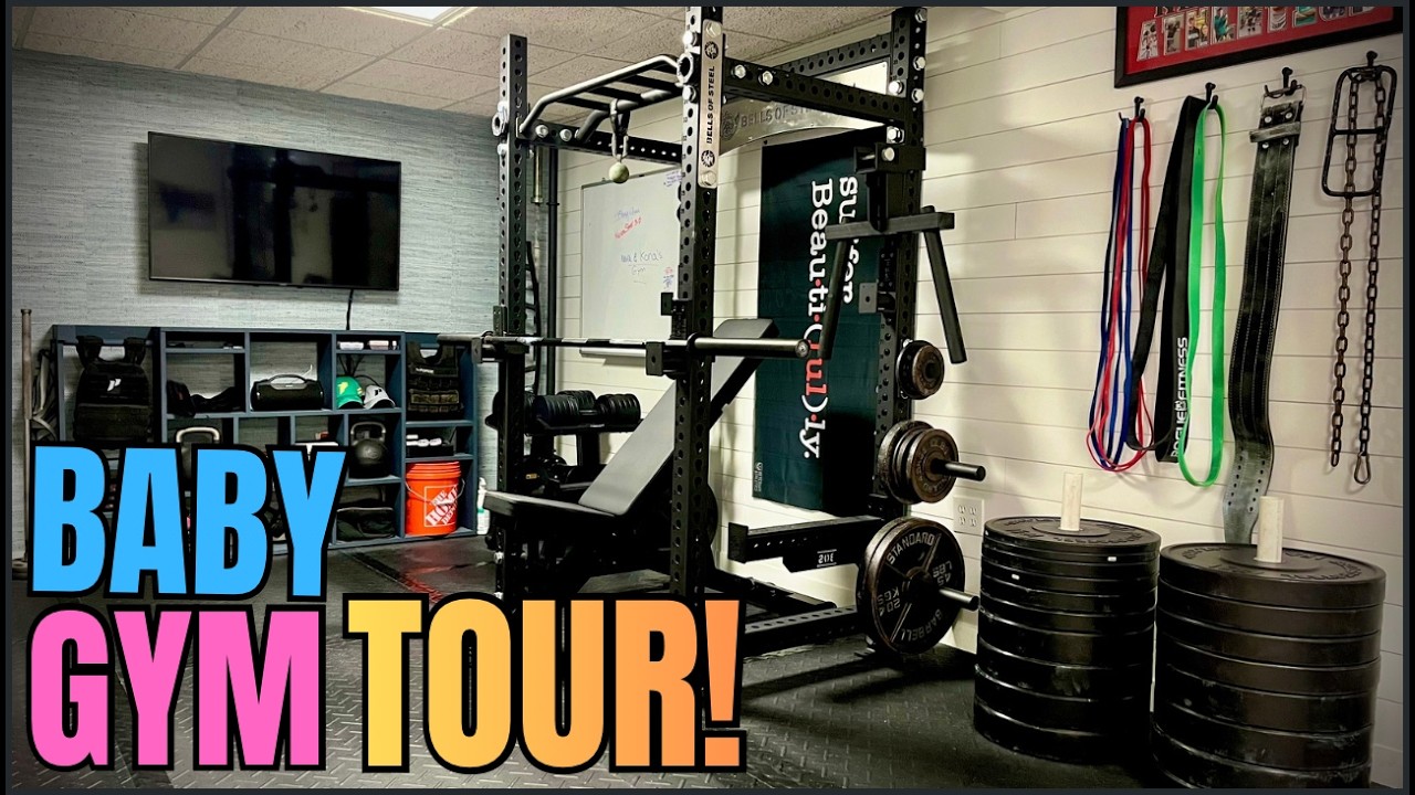 BABY GYM TOUR!!! All Equipment Explained