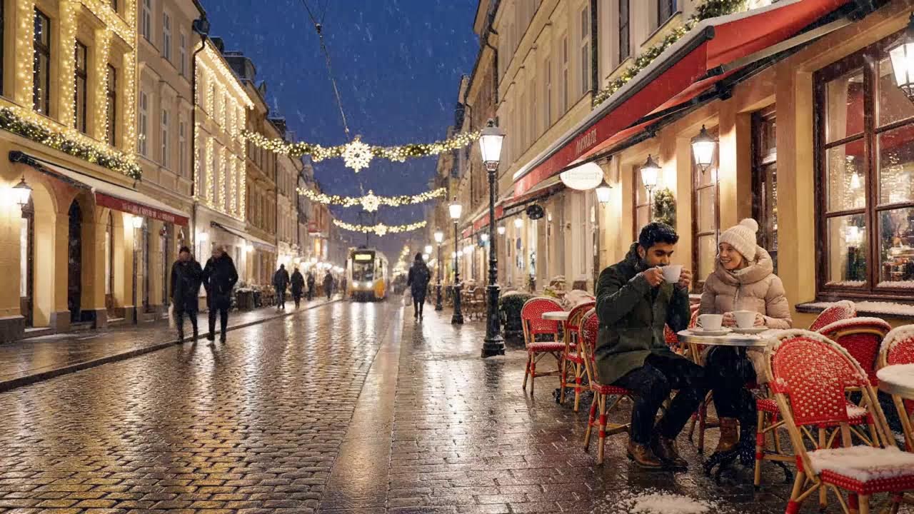 Gentle January Jazz Ambience - Relieve Stress With Tranquility Jazz Background Music in Spring Cafe