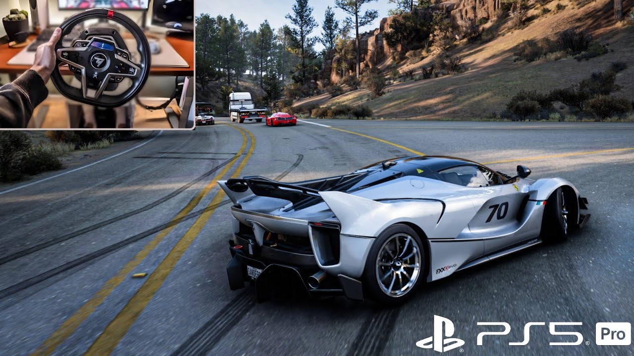 Forza Horizon 5 - 1418HP Ferrari FXX-K EVO | The Goliath Race Steering Wheel Gameplay 