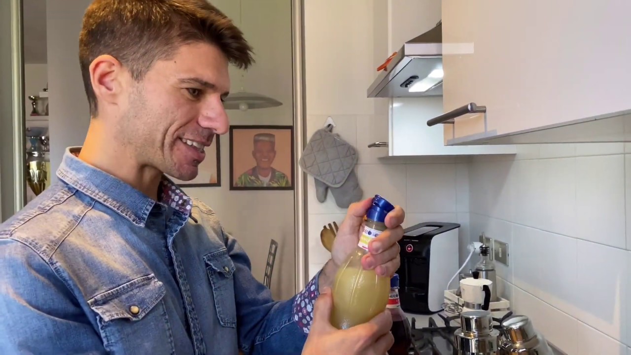 Fabbri Professional | Bruno Vanzan - Mojito Analcolico lampone, mandorle, lime e zenzero