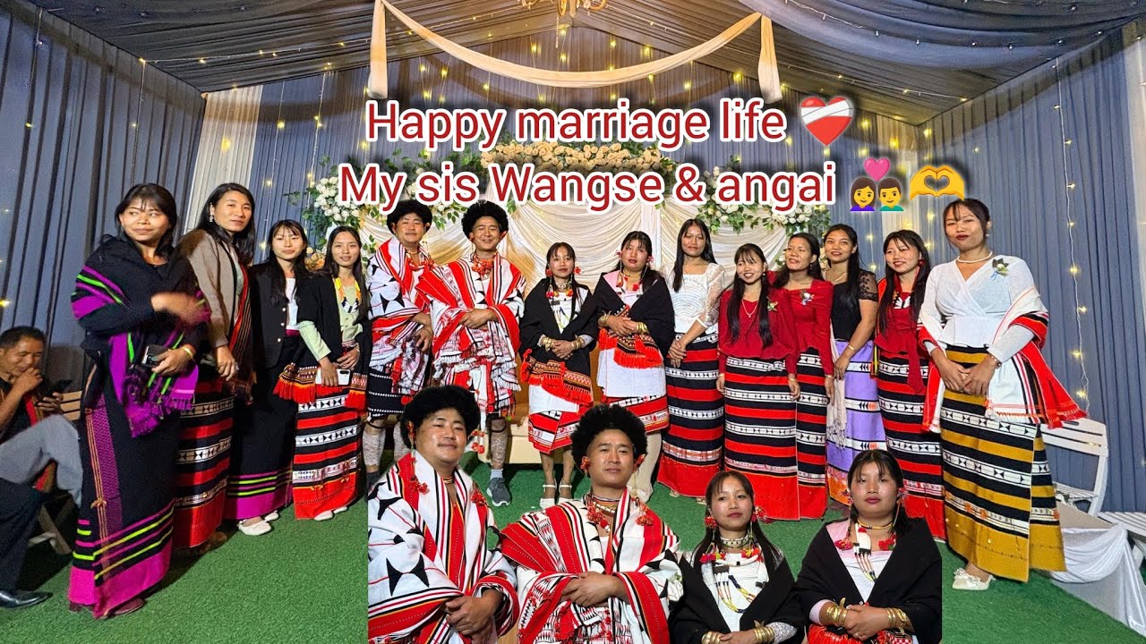 Happy married life 💍🫂My sis wangse & angai 👩‍❤️‍👨   village  Lodi date 4 February 2026💍❤️🥰