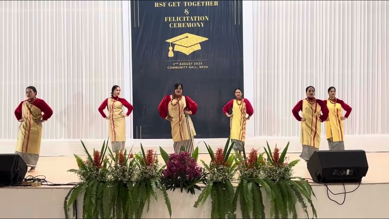 RSF Get Together 2025 | NEHU, Shillong | Jaintia Traditional Dance | Research (Ph.D) Scholars