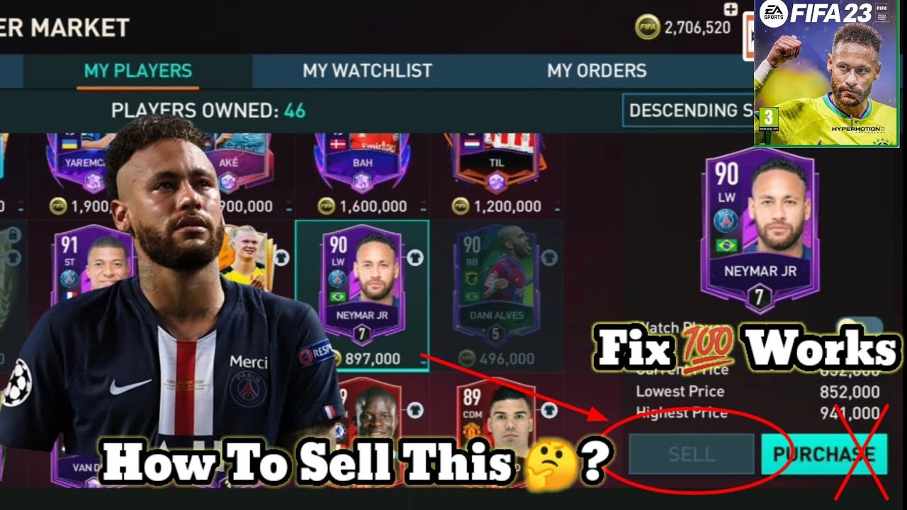 How to Sell Can't Sell Players in Fifa Mobile 22 💯 Tricks Works 🤑#fifamobile #fifamobile22 #fifa