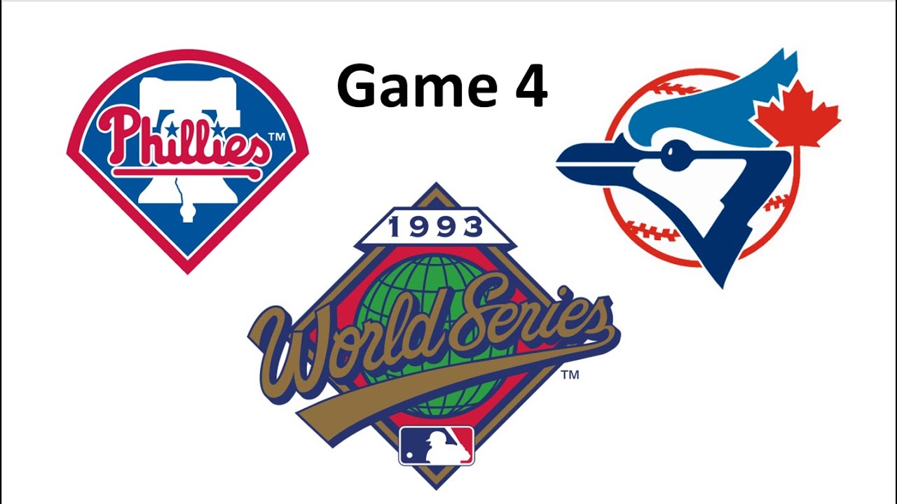 1993 World Series Game 4 - TOR @ PHI