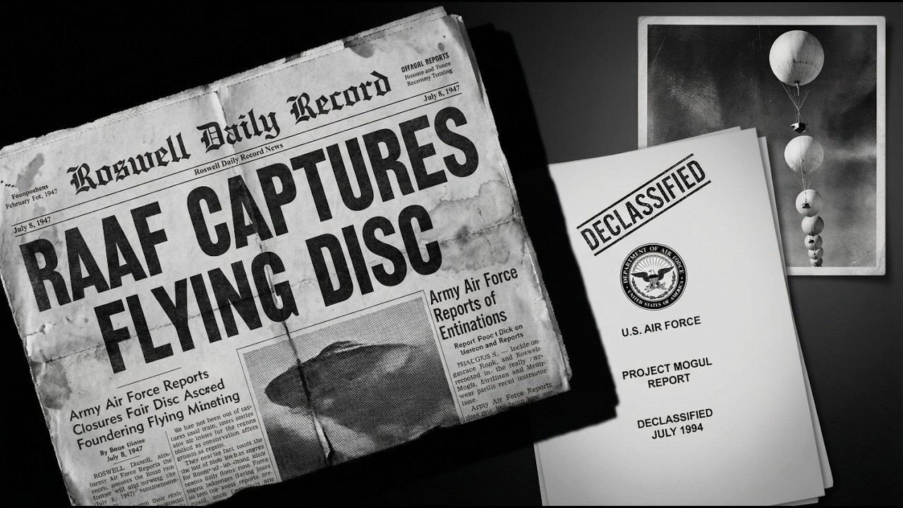 Roswell 1947: What Really Crashed - Declassified Documents Reveal the Truth