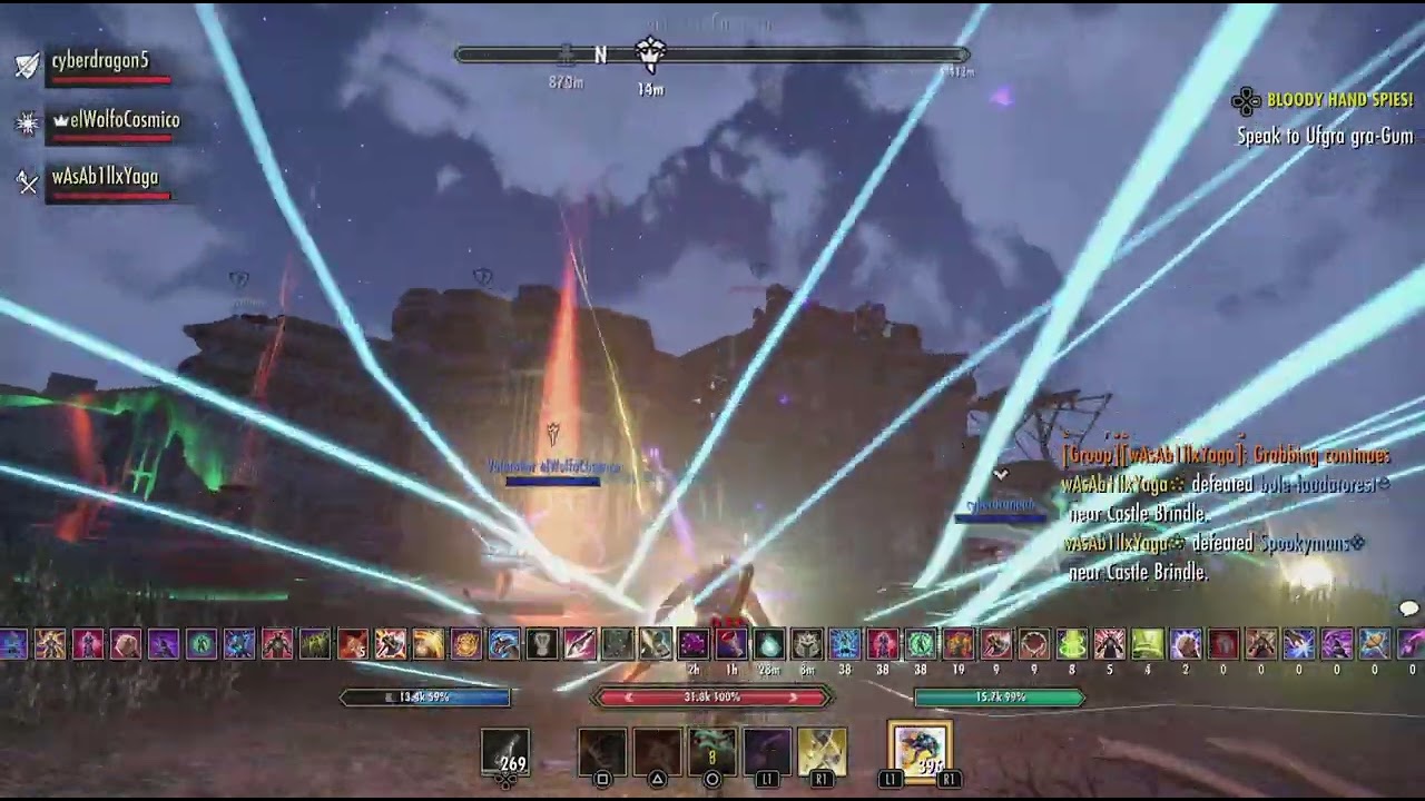 The Elder Scrolls Online late night skirmish