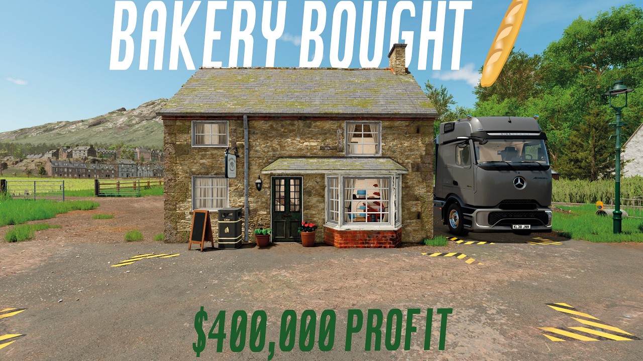 MAKING $400,000 IN ONE DAY! 💰 | Buying the Bakery in FS25| (Ep.68)