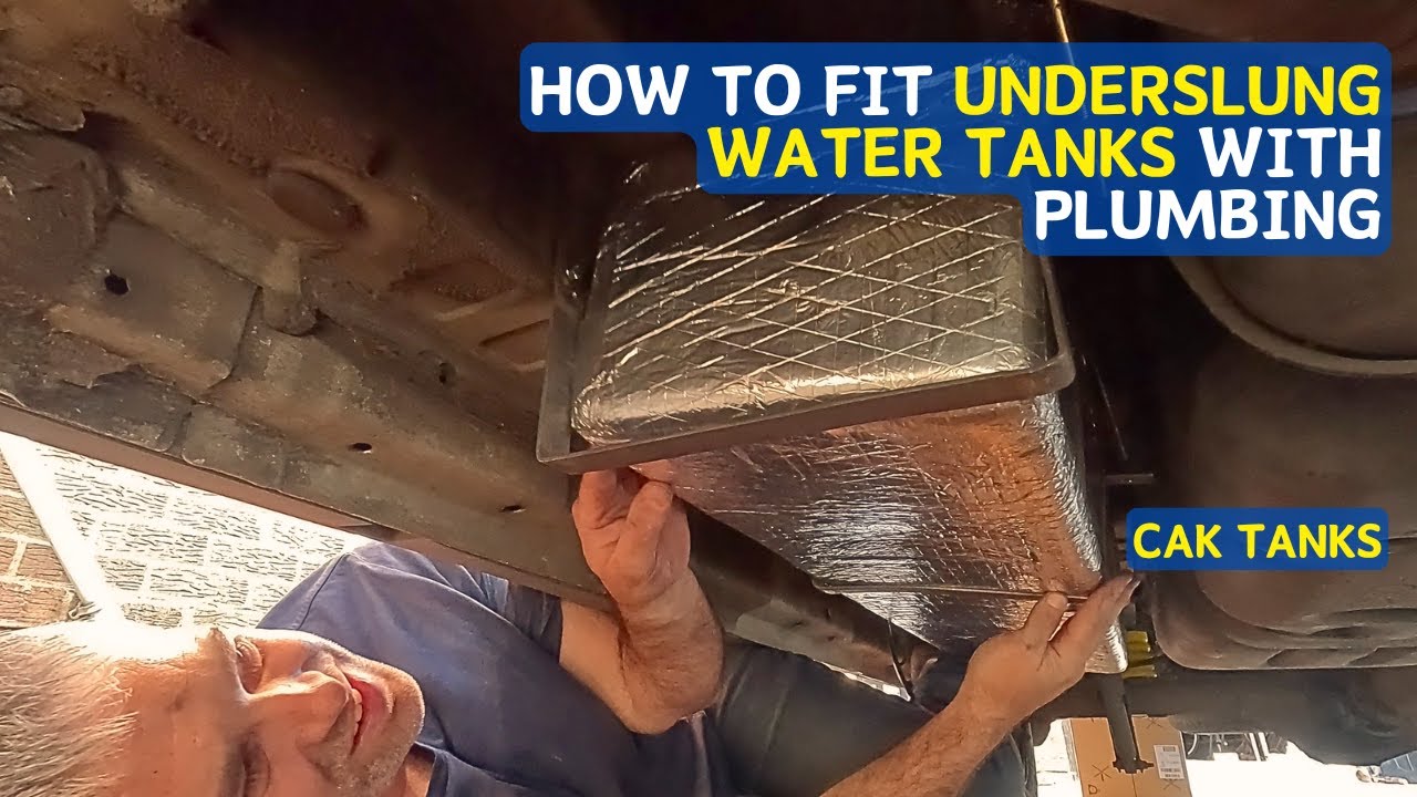 HOW TO Fit Underslung Water Tanks (CAK) | Ford Transit Campervan Conversion