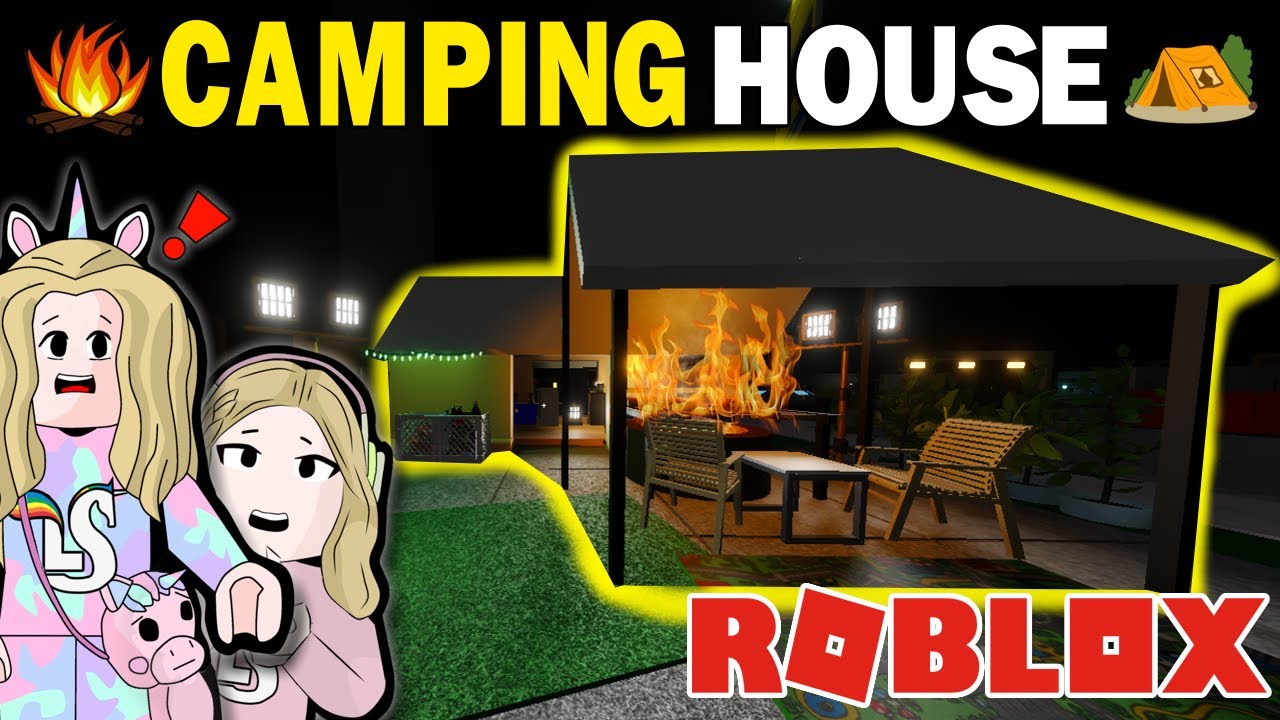 SCP 3008 | Building a CAMPING HOUSE at Night