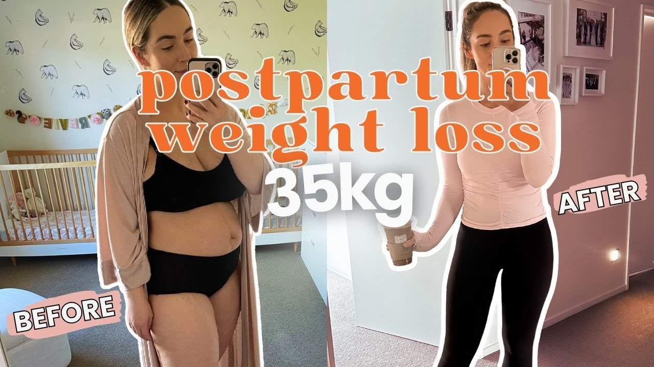 No Macros, No Weighing: My 35kg Postpartum Weight Loss Journey