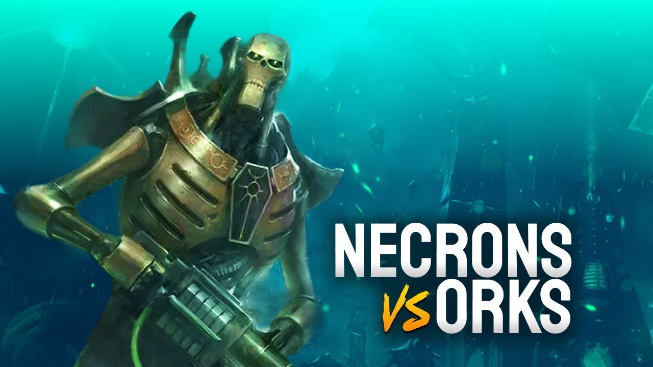 Necrons vs Orks - A Short Form Warhammer 40K Battle Report