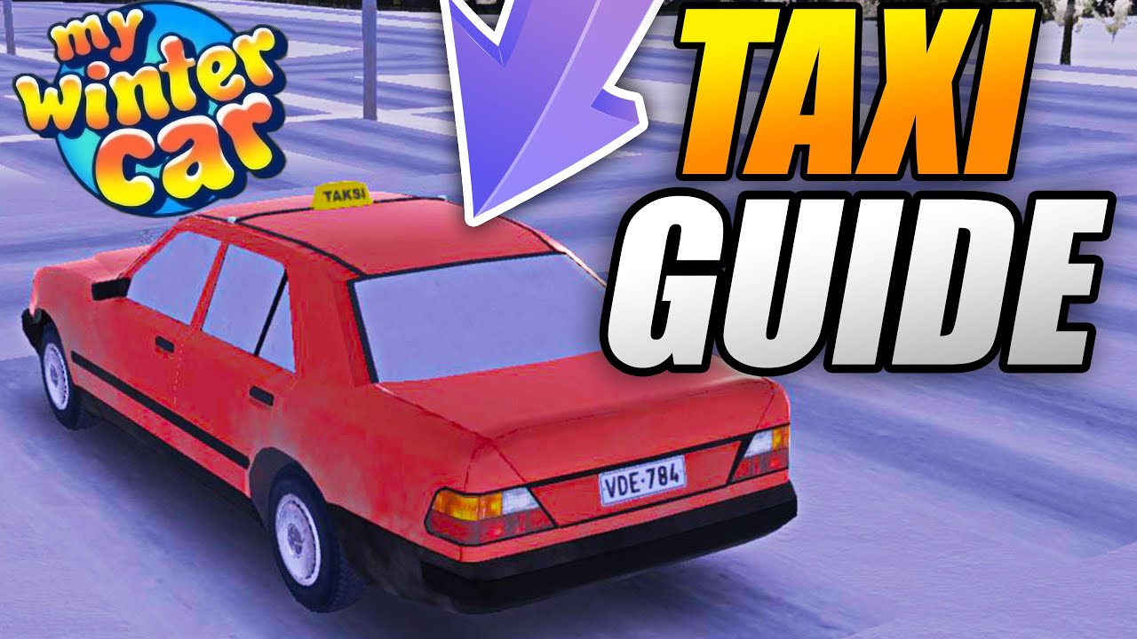 How to GET TAXI NUMBER & GET TAXI JOB & TAXI CAR MERCEDES FULL GUIDE - My Winter Car