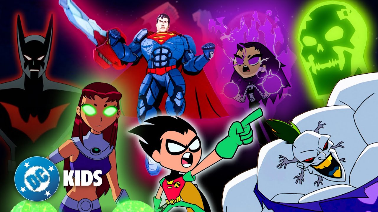 👊💥🦸‍♂️ BIGGEST Heroes VS Villains Showdowns! | Teen Titans Go! & More | @dckids​