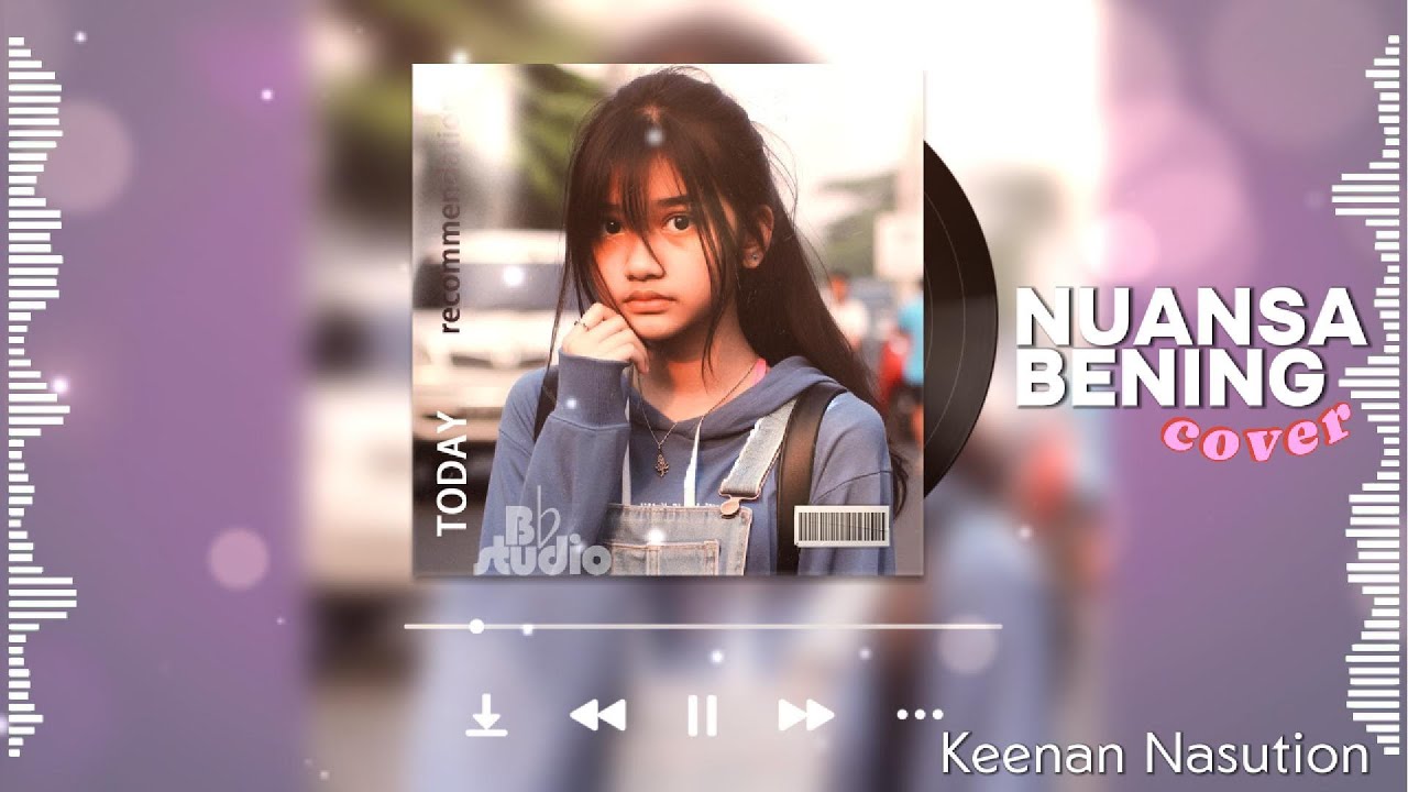 Nuansa Bening Cover + Lirik  | Bes Studio | Keenan Nasution Ahmad Dhani Vidi Aldiano